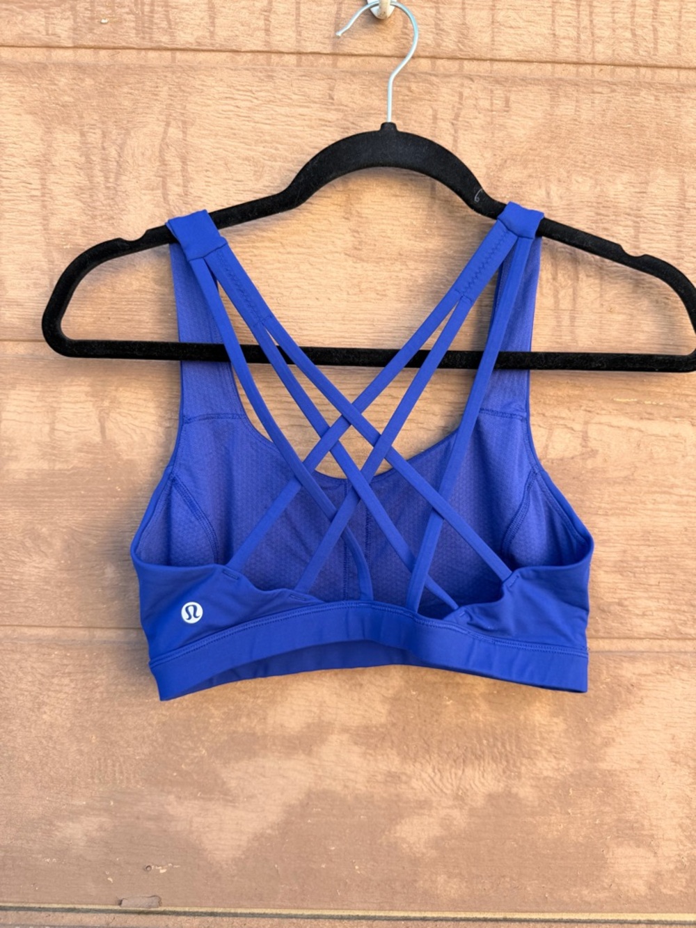 lululemon athletica Strappy Back Sports Bra - Bright Blue - Picture 2 of 10